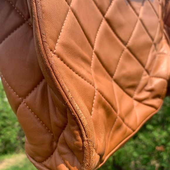 MICHAEL KORS Brown Leather Tote with Hold Chain - Picture 4 of 12